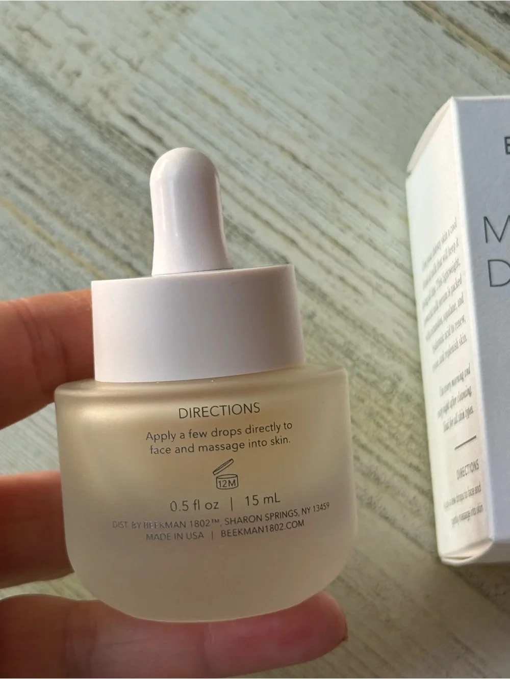 Beekman 1802 Milk Drops Ceramide Serum Goat Milk Prebiotic 0.5 fl oz / 15mL